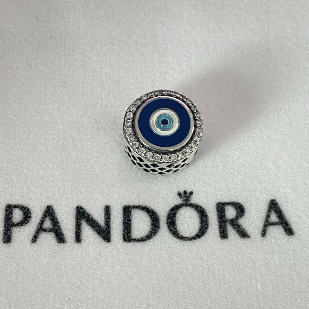 Pandora Evil Eye Double Sided Charm EG792016CZ Canada Excl. Eye of Protection